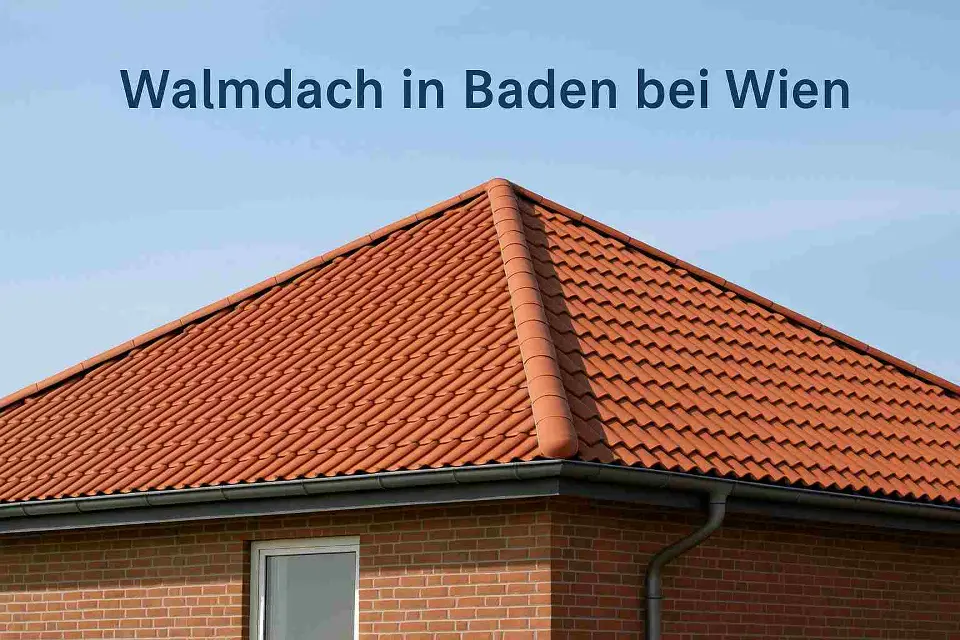 Walmdach in Baden bei Wien